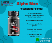 Alpha man potenciador sexual - energizante y vigorizante.